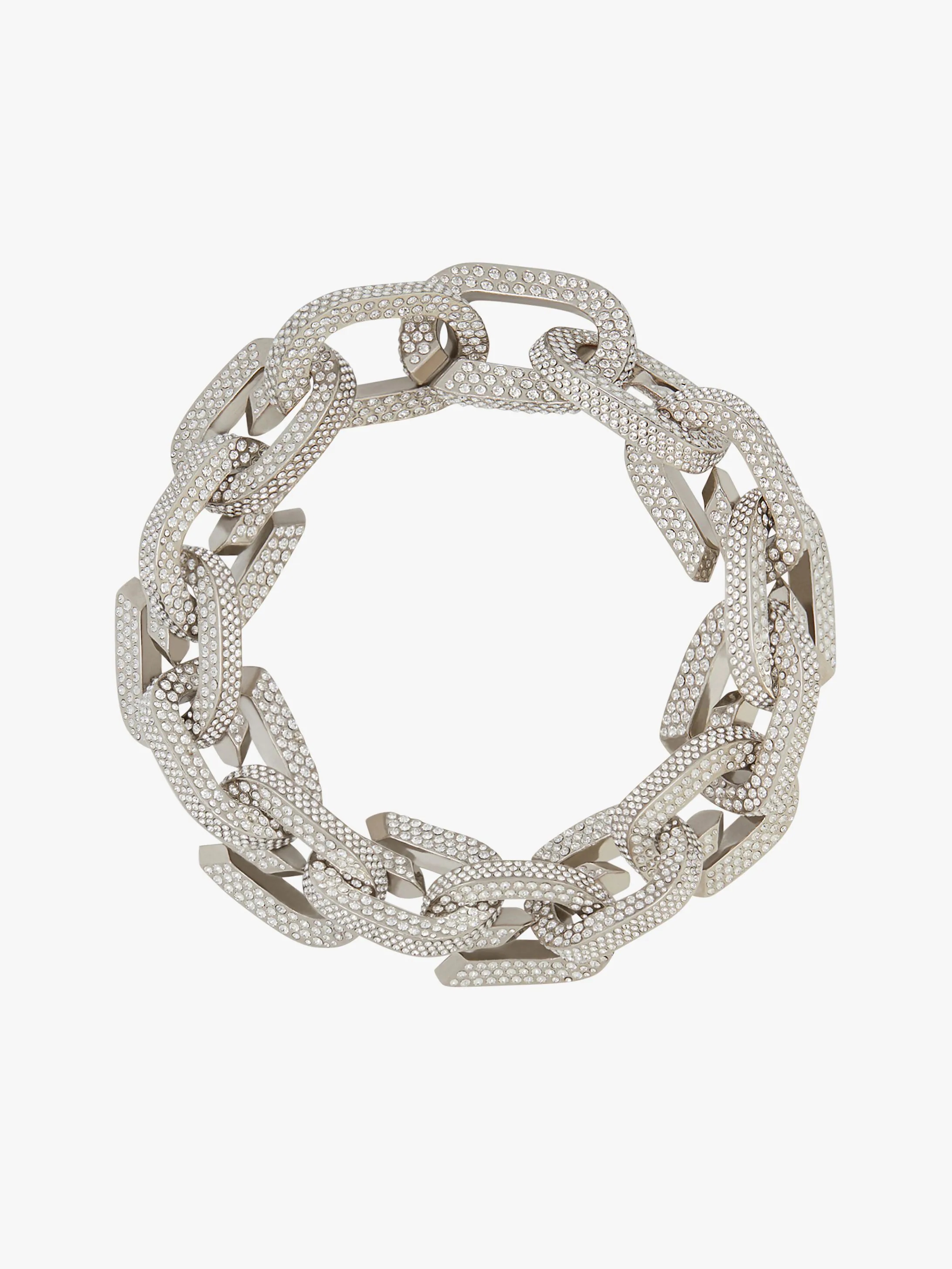 G LINK NECKLACE CRYSTALS PAVED - 4