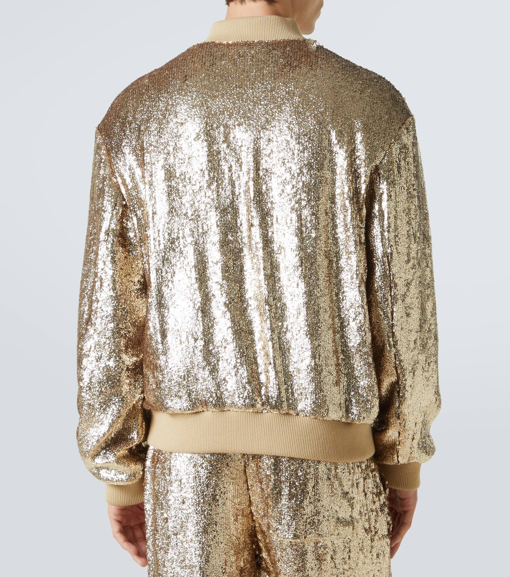 Sequined bomber jacket - 4