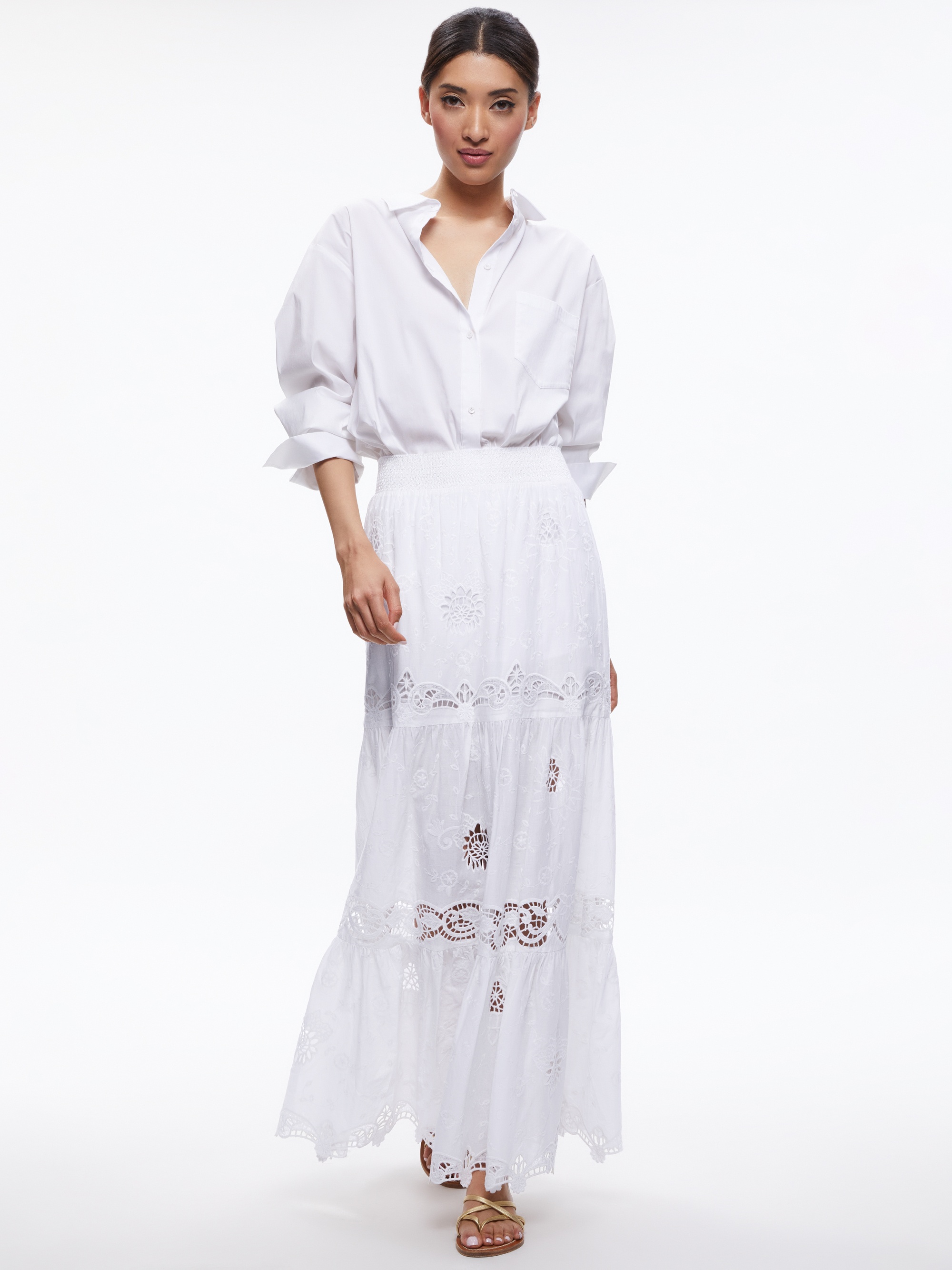 REISE PANELLED MAXI SKIRT - 6