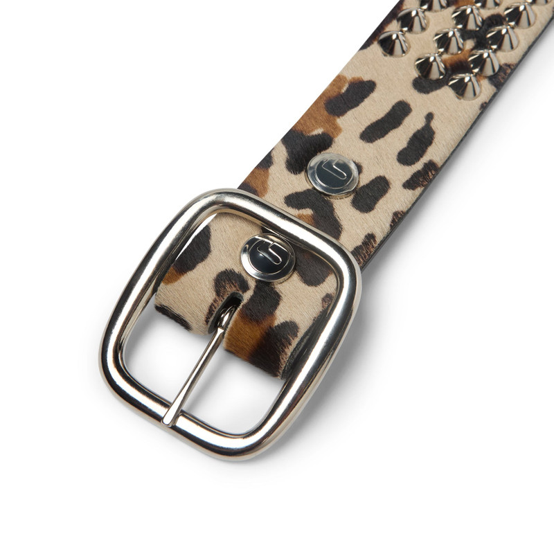 CHEETAH STUDDED BELT 4