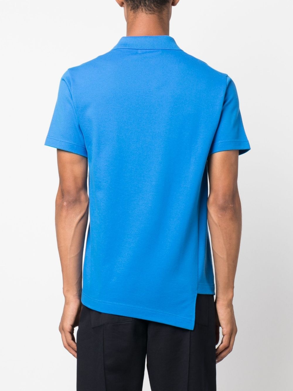 x Lacoste asymmetric cotton polo shirt - 4