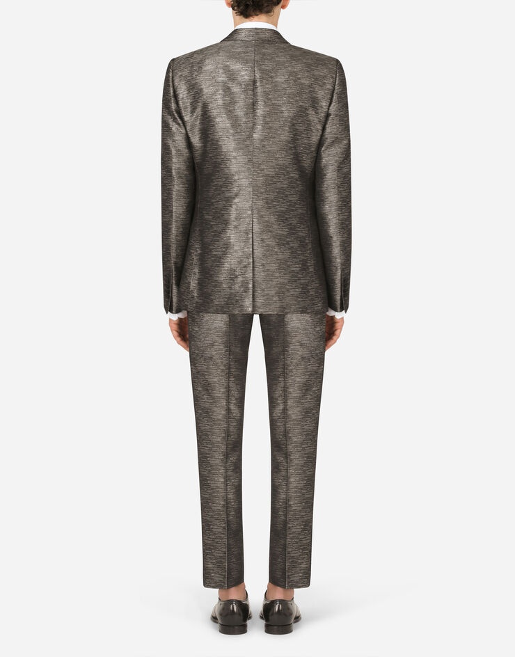 Lamé jacquard Martini-fit tuxedo suit - 2