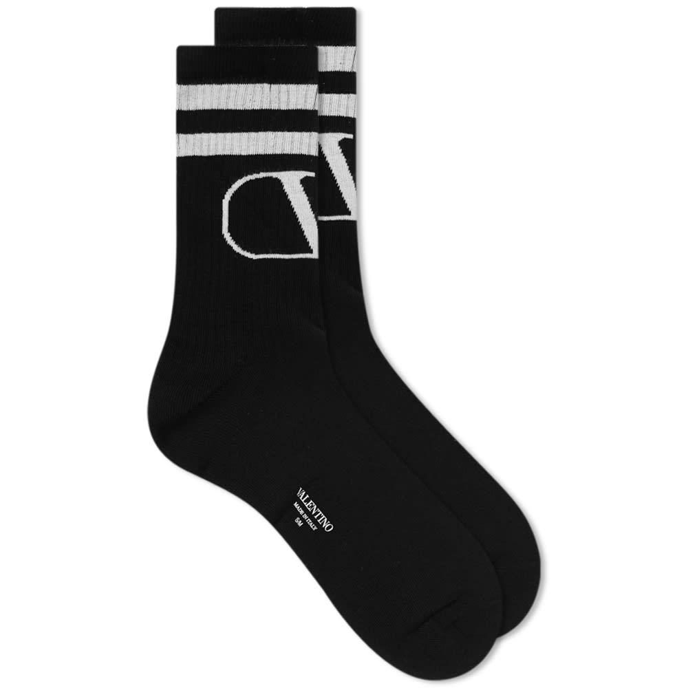 Valentino Go Logo Sport Sock - 1