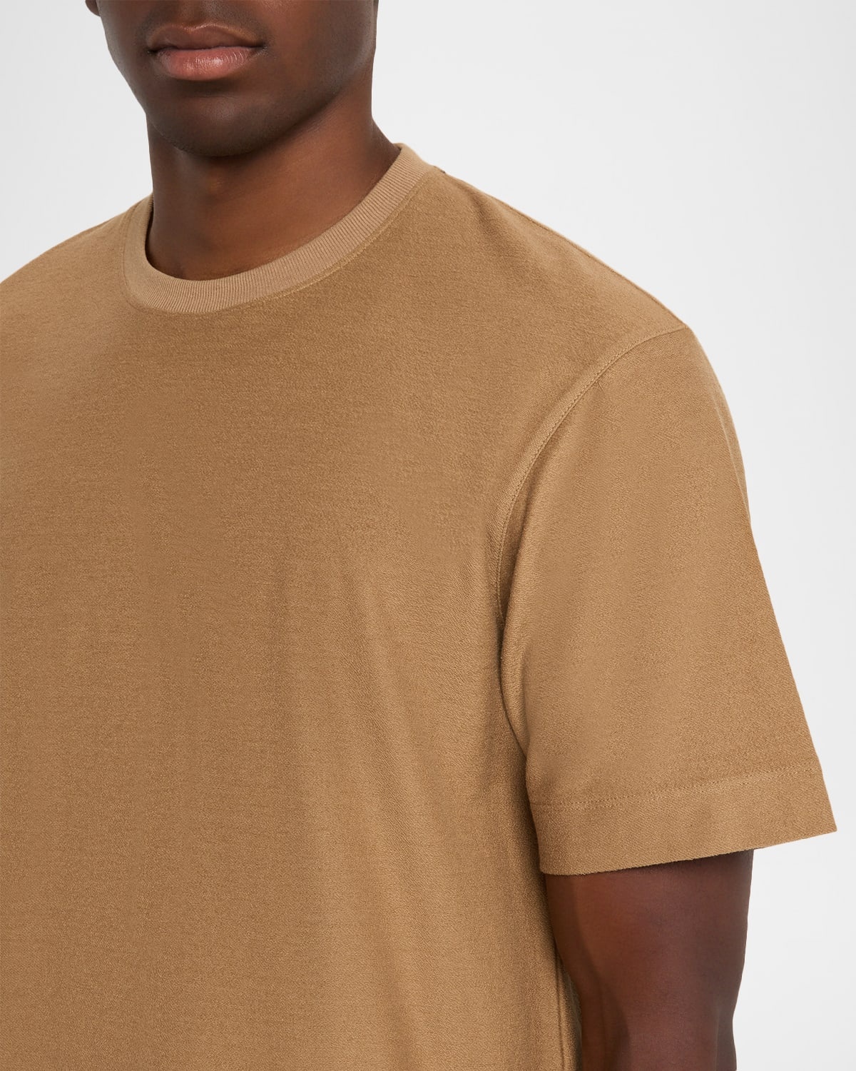 Men's Cotton Relaxed-Fit Crewneck T-Shirt - 5