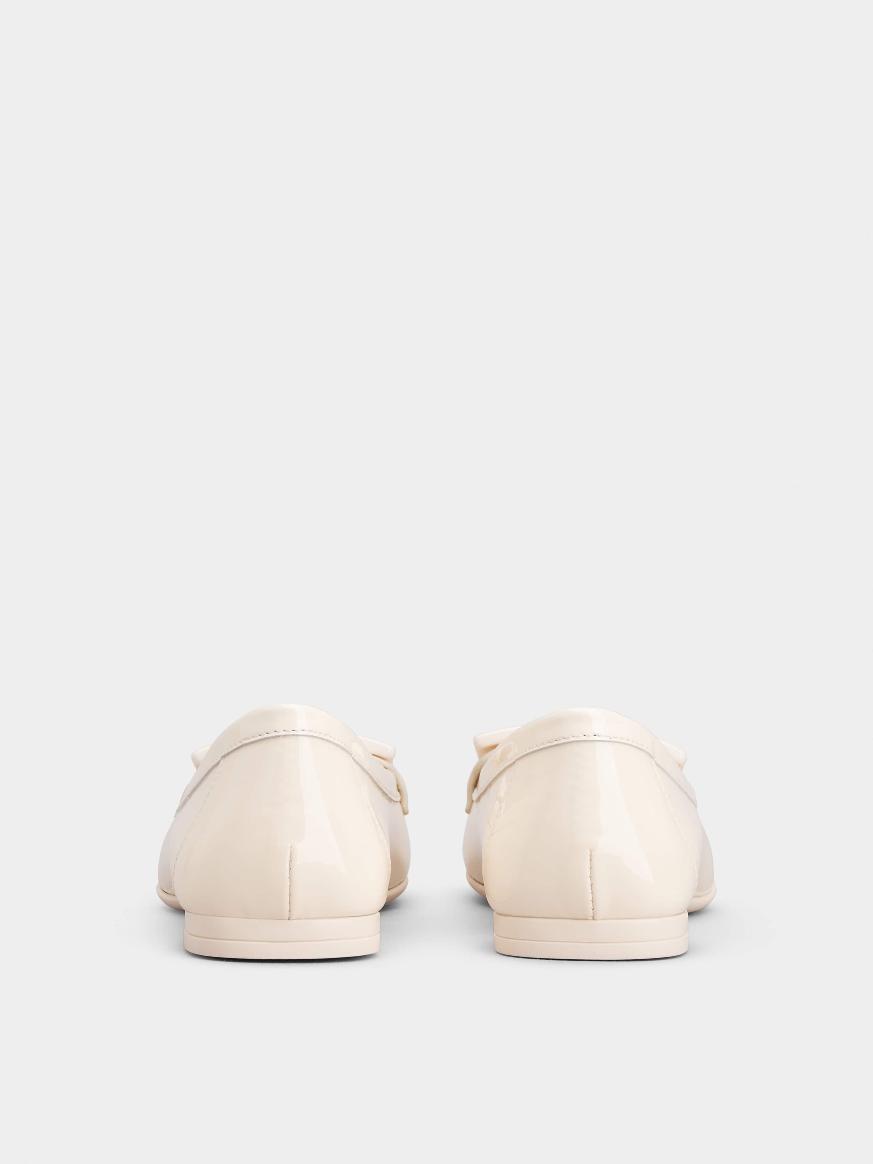 Lacquered Buckle Loafers in Patent Leather - 5