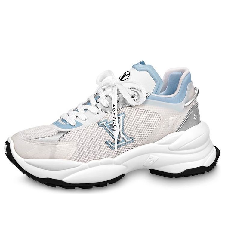 (WMNS) LOUIS VUITTON Run 55 Sneakers 'White Blue' 1ABVII - 1
