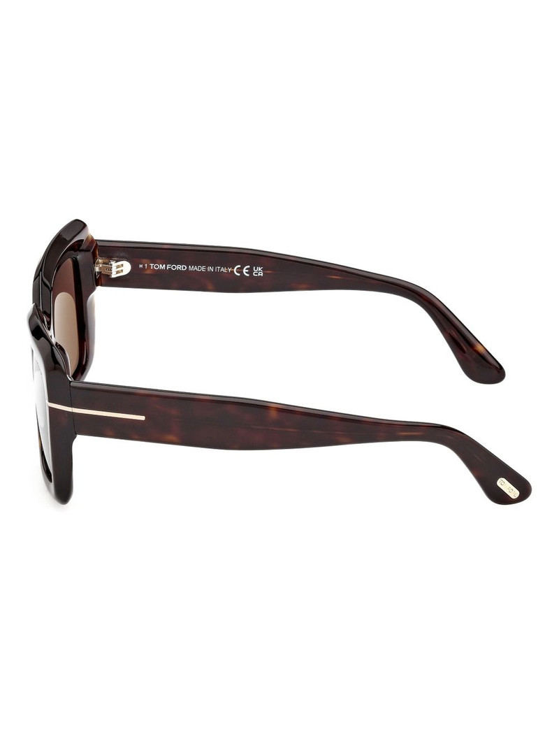 square-frame logo-detail sunglasses 3