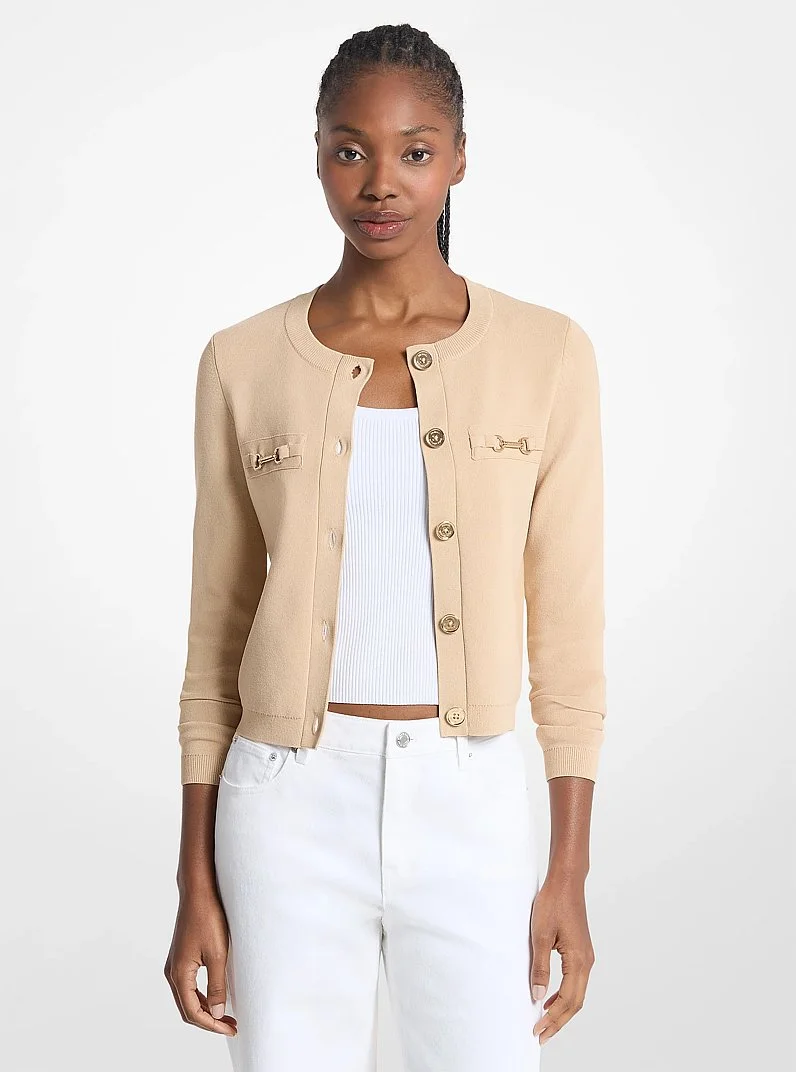 Viscose Blend Cardigan - 1