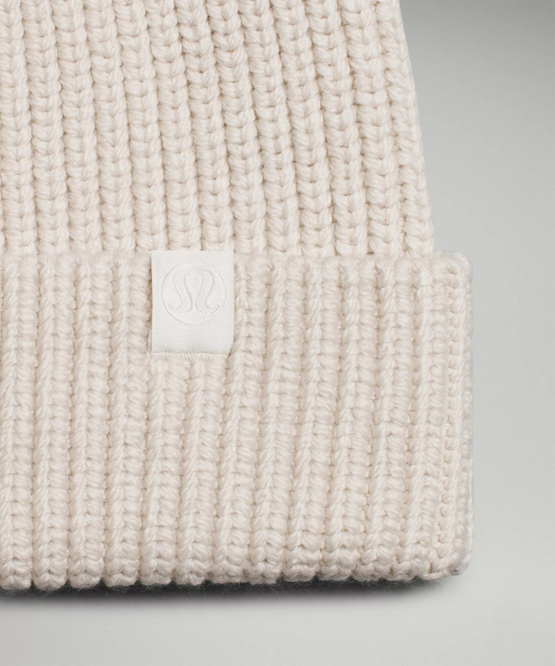 Close-Fit Wool-Blend Ribbed Knit Beanie 4