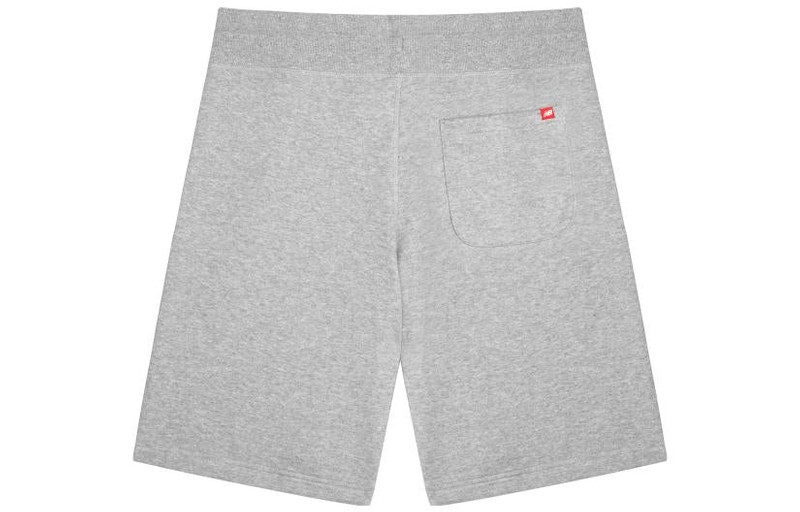 New Balance New Balance Essentials Stacked Logo Suit Shorts 'Grey' AMS03558-AG outlook