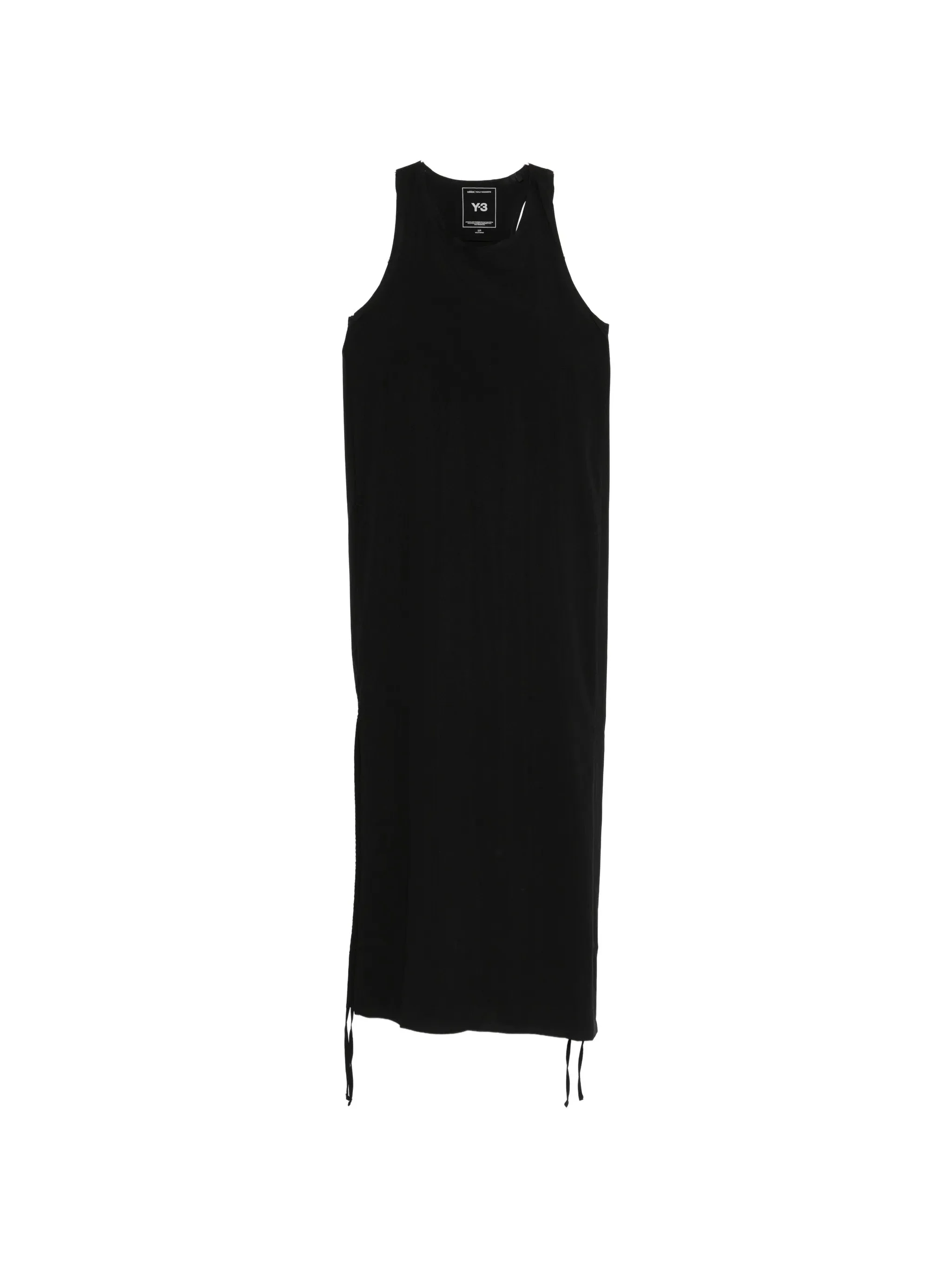 Y-3 X Yohju Yamamoto Racer Cinch Sleeveless Midi Dress - 1