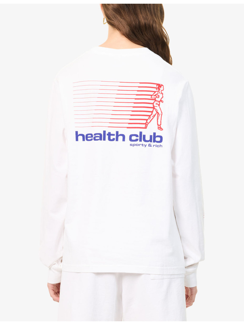 Health-Club Long-Sleeve Cotton T-Shirt 4