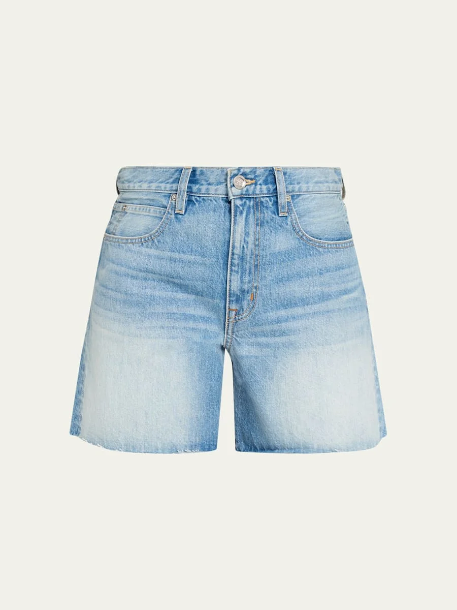 Sienna Cut-Off Denim Shorts - 1