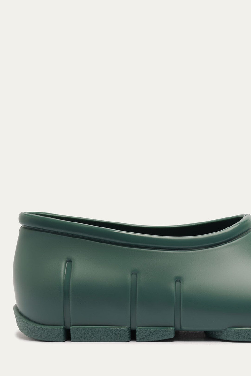 Forest Green Monstera Rain Shoe 6