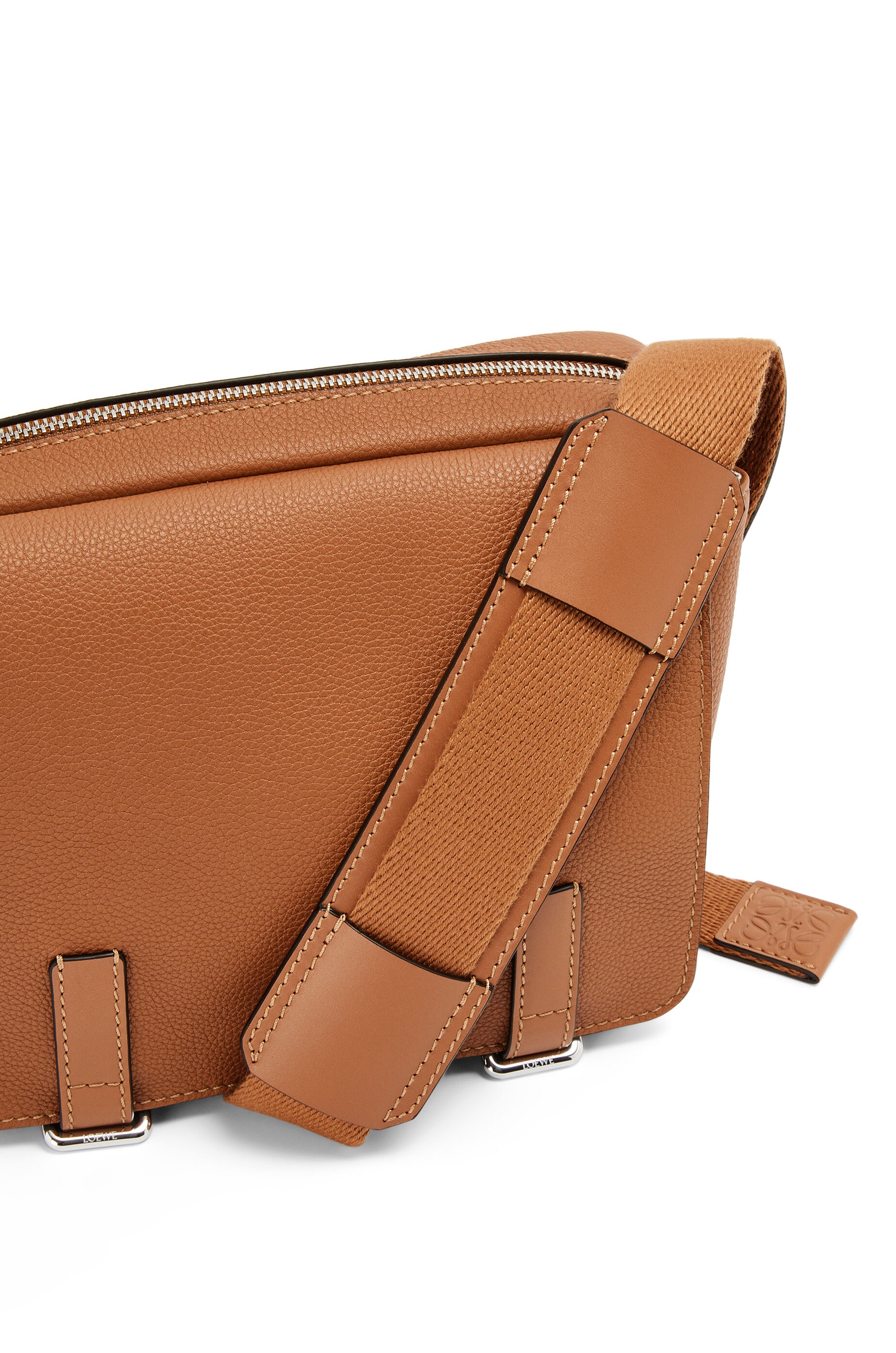 XS Military messenger bag in soft grained calfskin - 5