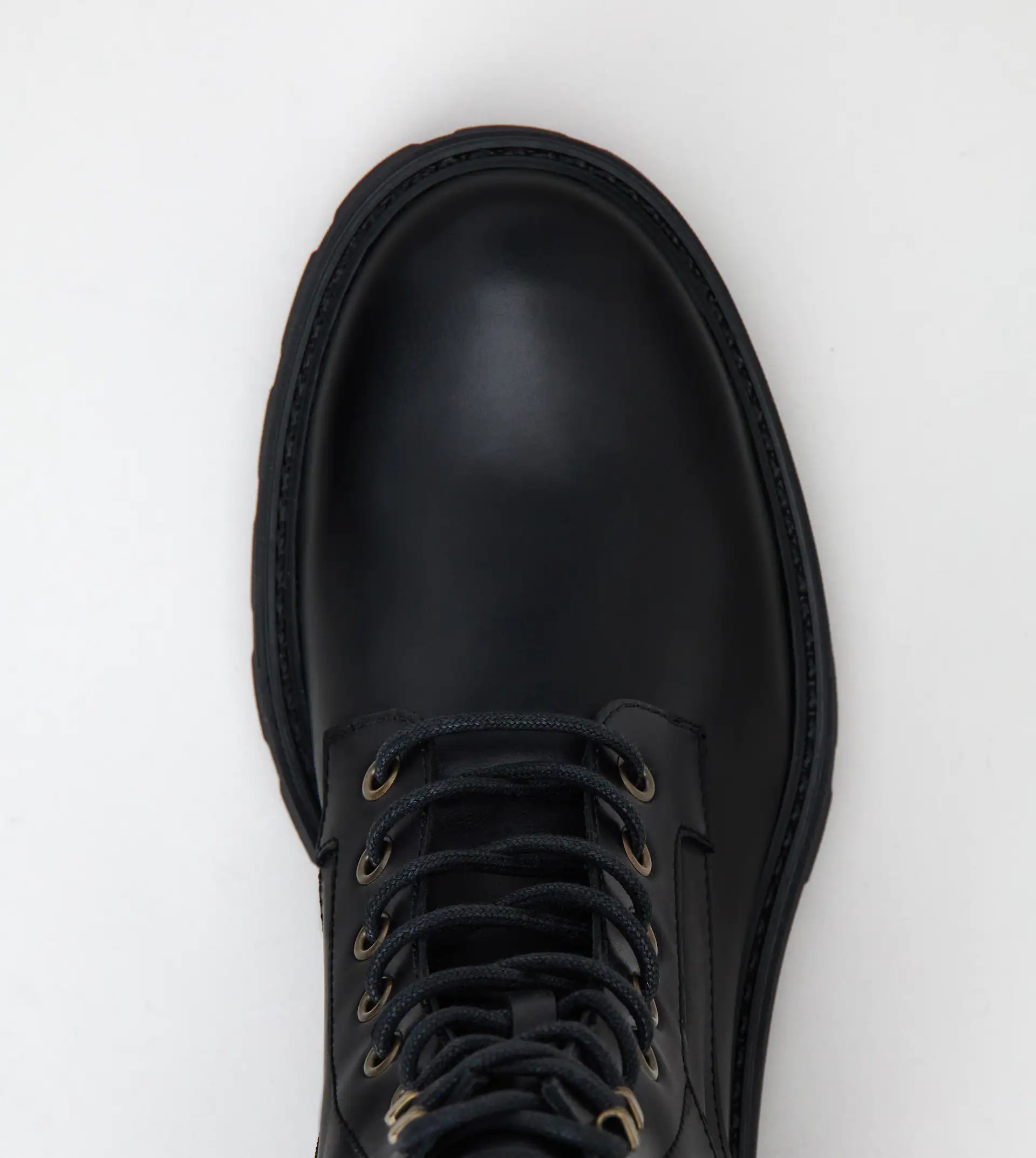 BOOTS IN LEATHER - BLACK - 4