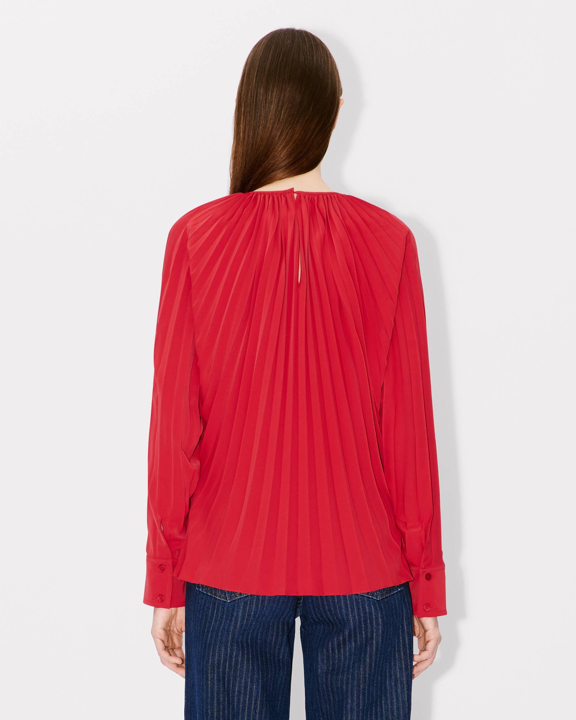 'Sun-ray' pleated blouse - 4