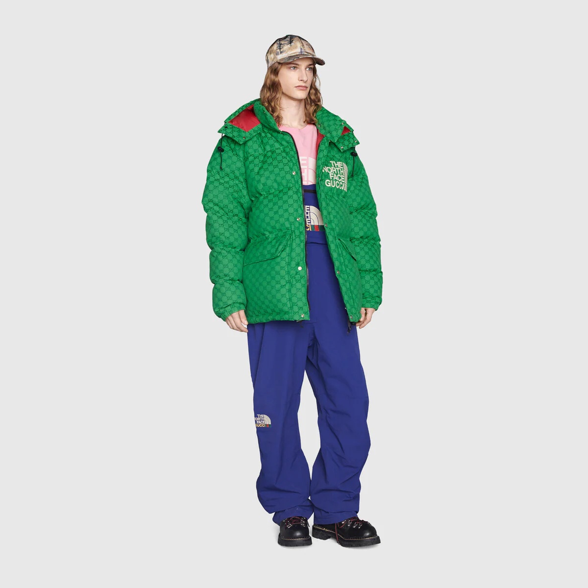 THE NORTH FACE x GUCCI ダウン 人気話題注目コラボ！GUCCI x THE NORTH FACE DOWN JACKET BLACK