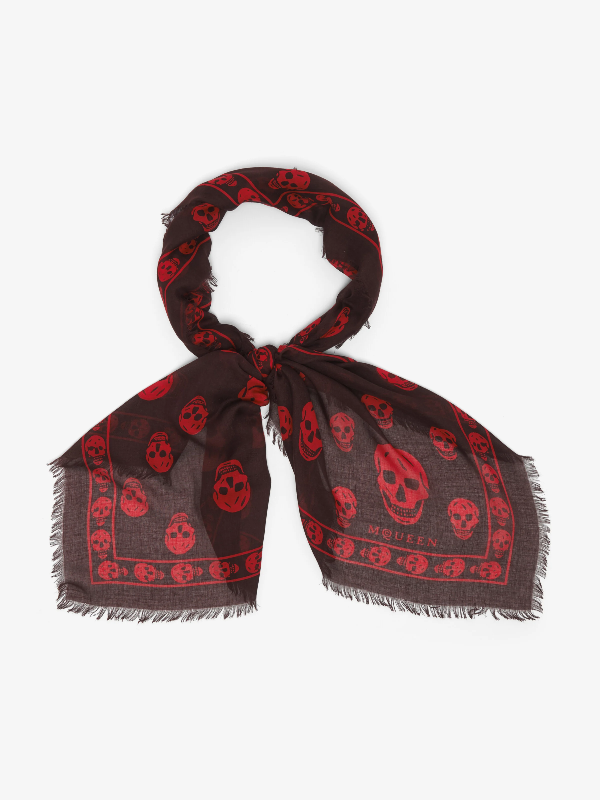 Classic Skull Scarf - 1