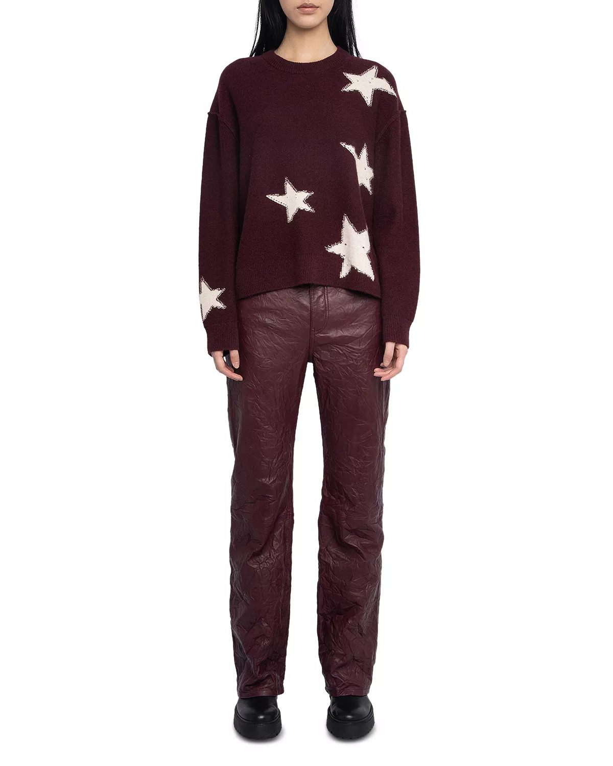 Markuz WS Stars Graphic Cashmere Sweater - 2