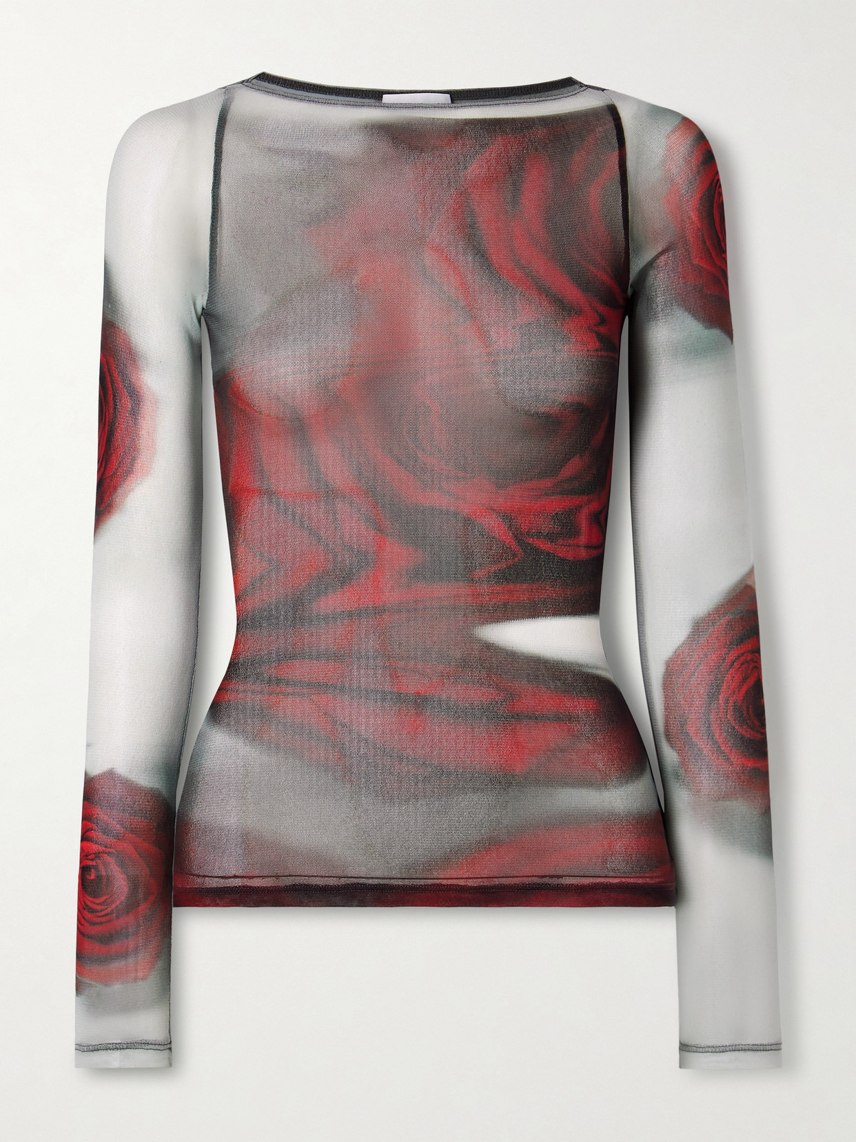 Printed Mesh Top - 1