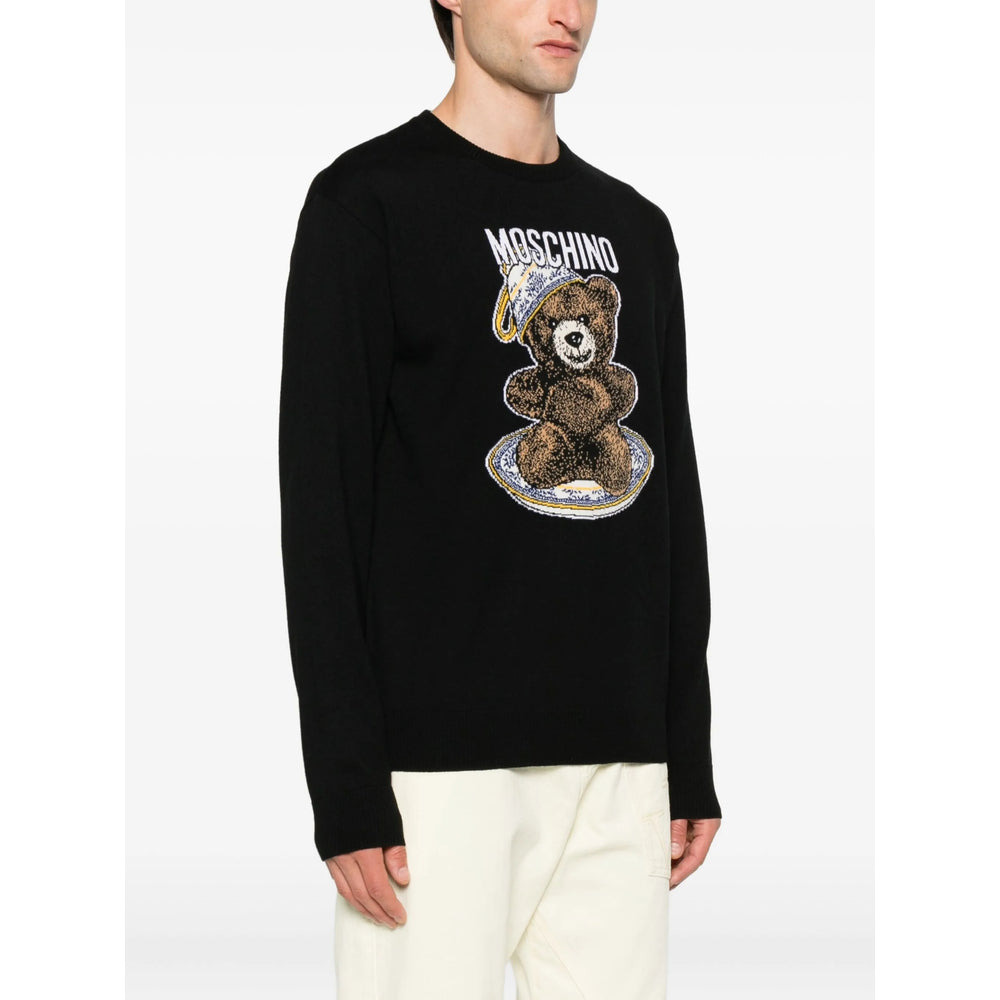 Moschino Black Sweaters & Knitwear - Sweatshirts Men - 3