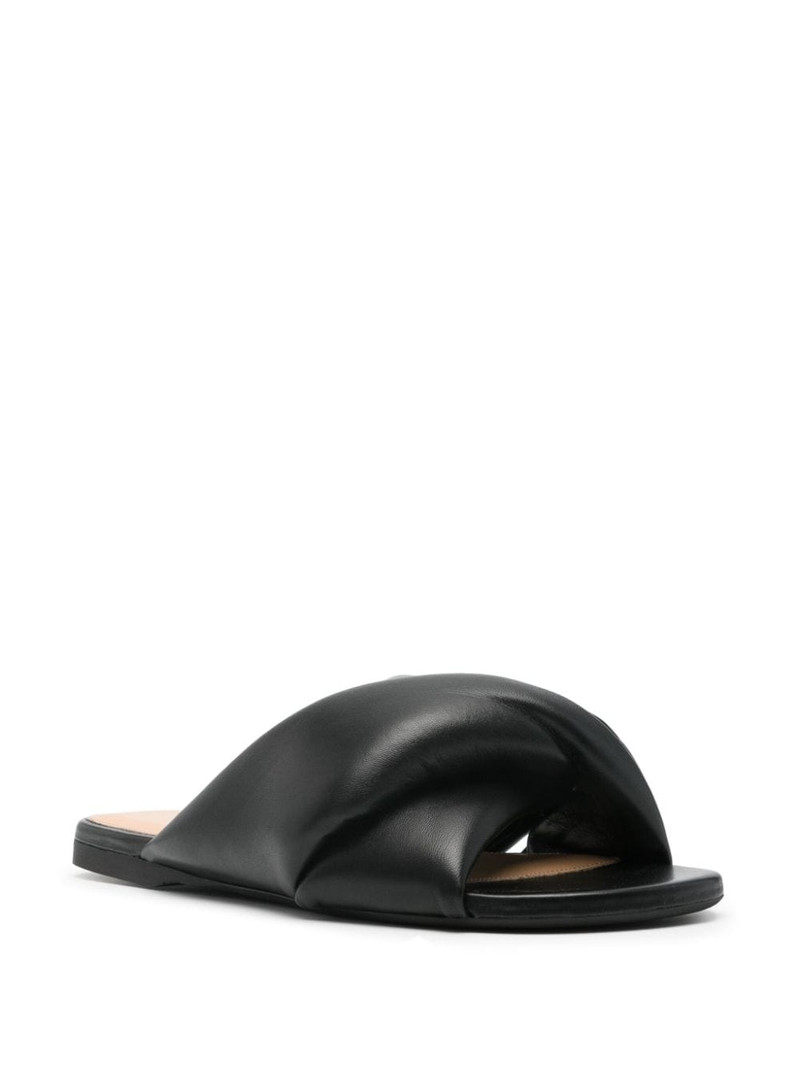 JW Anderson leather flat sandals outlook