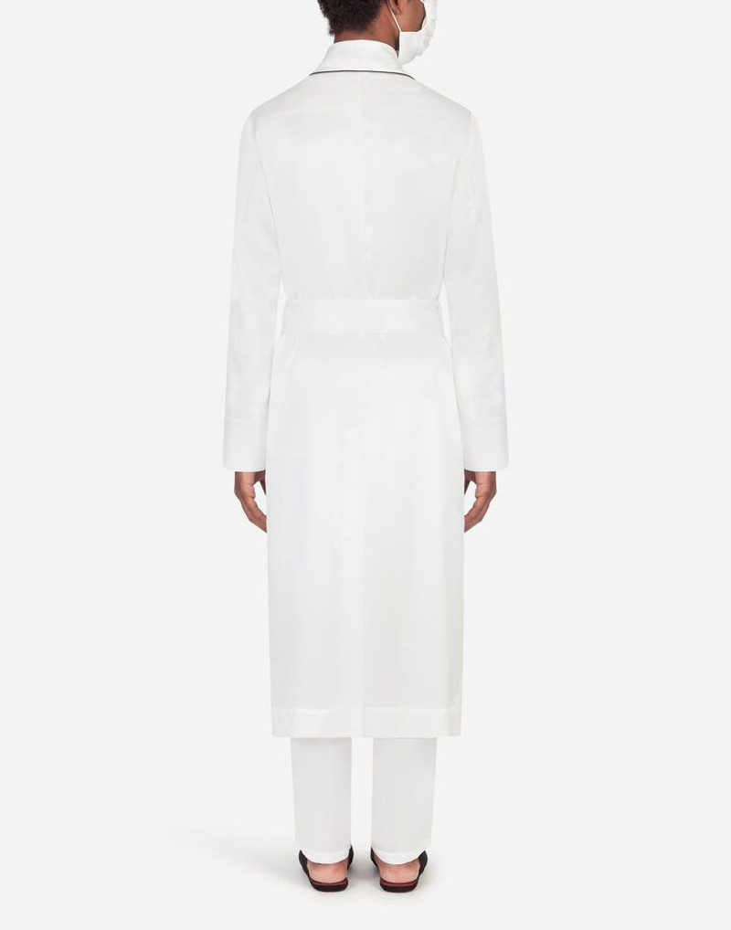 Dolce & Gabbana Silk robe with matching face mask outlook