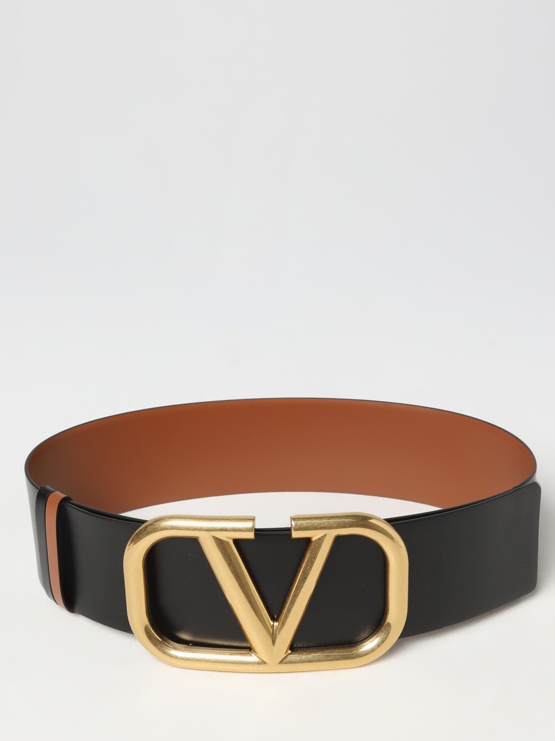Valentino Garavani reversible leather belt - 2