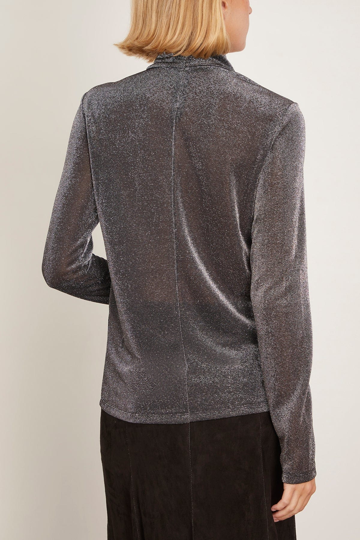 Jadia Top in Gunmetal - 4