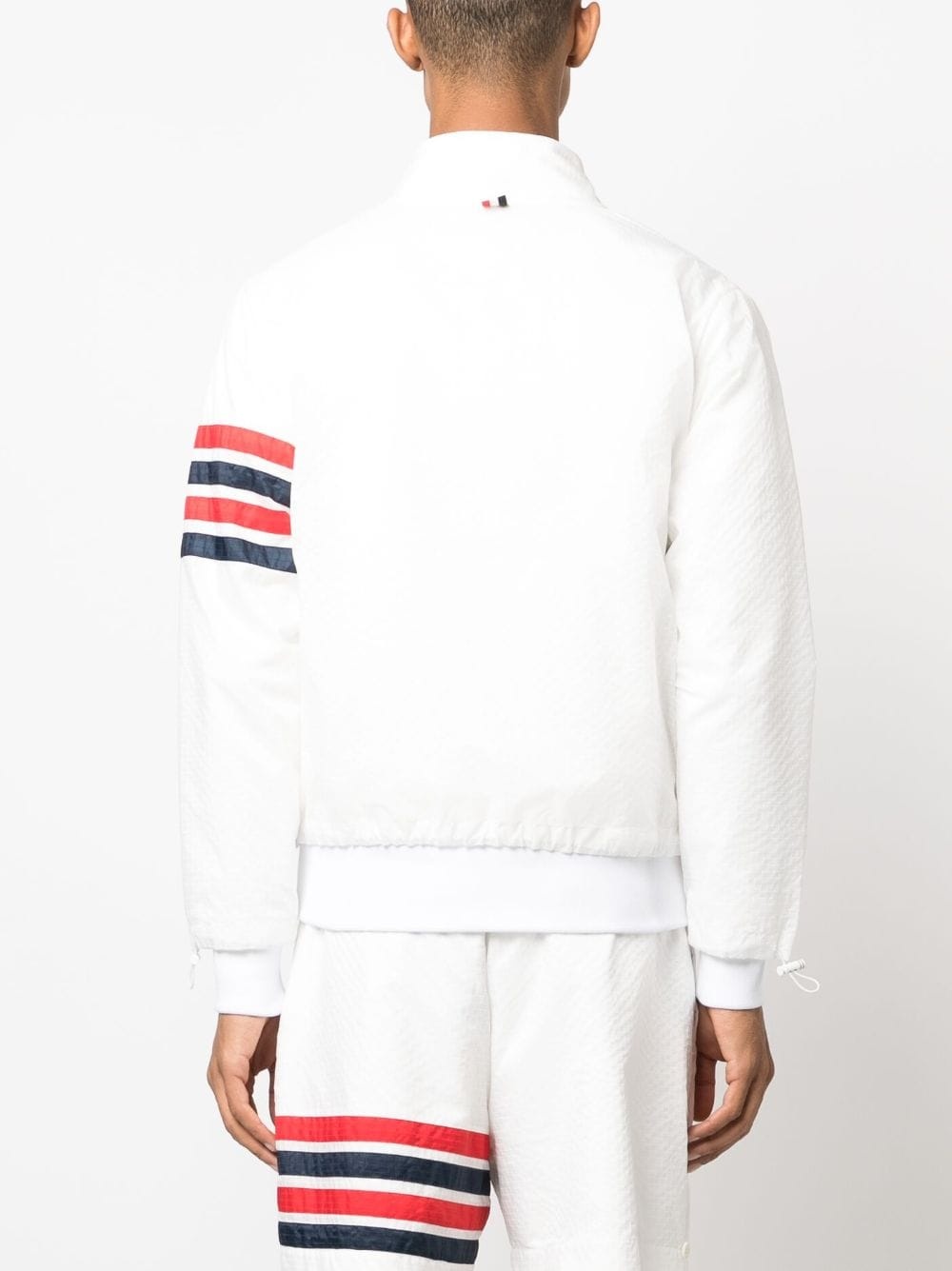 4-Bar stripe ripstop jacket - 4