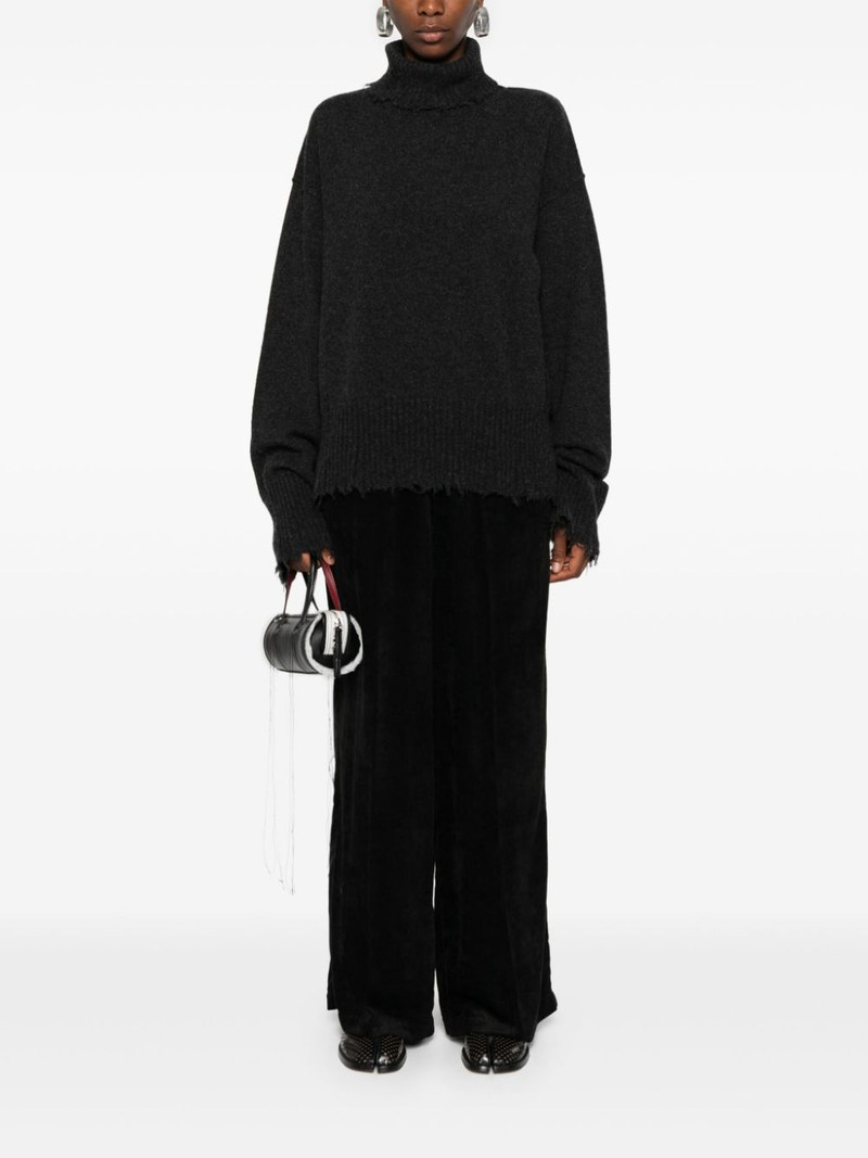 UMA WANG high-neck sweater outlook