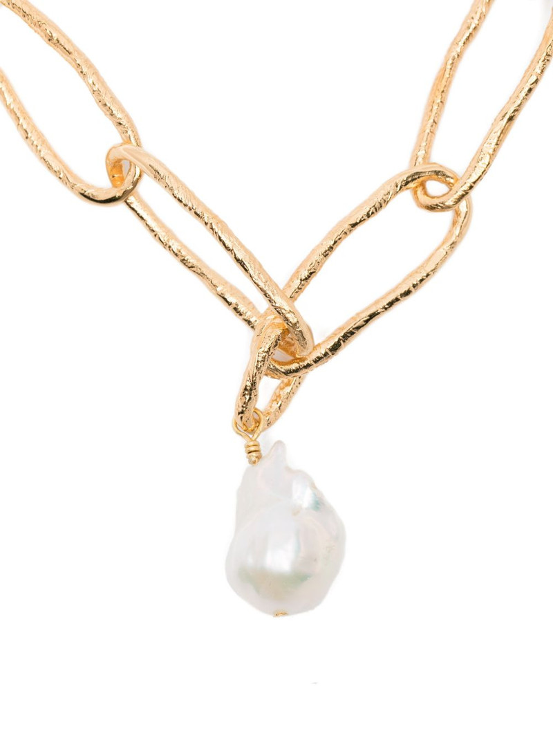 chain pearl necklace 3