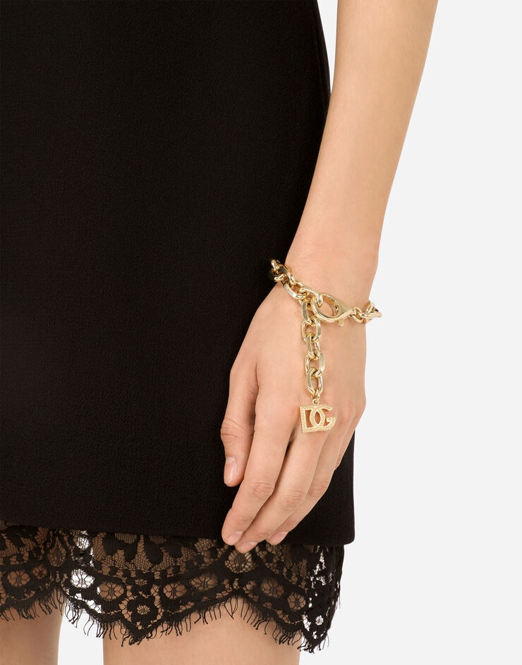 Gold chain bracelet - 5