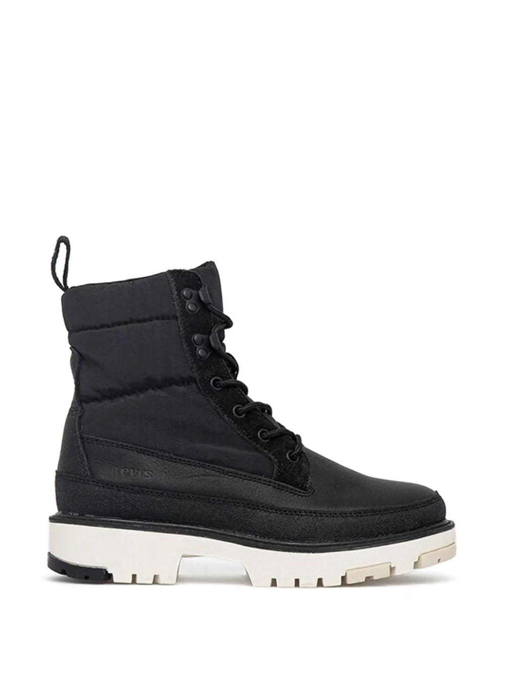padded biker boots - 1