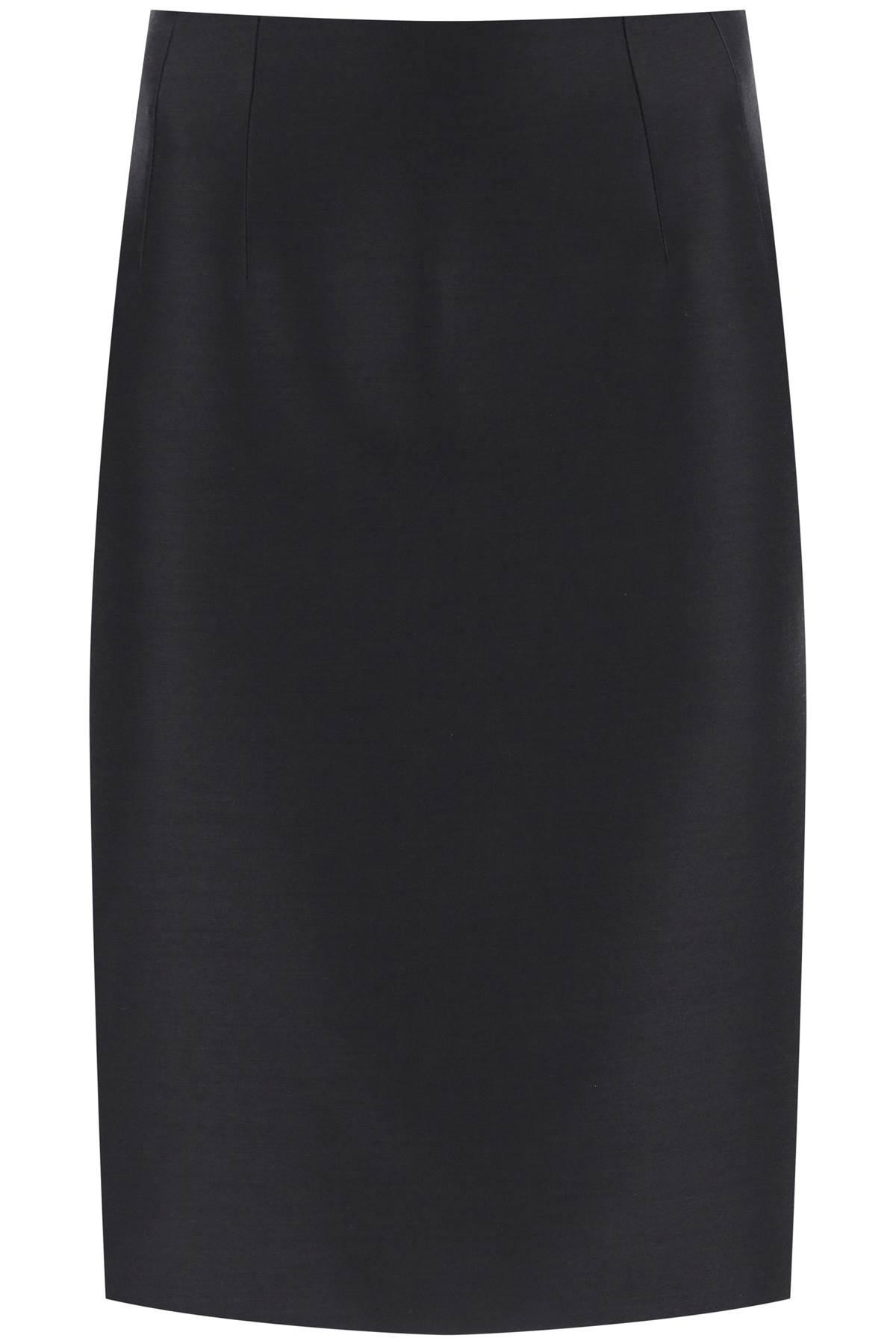 VERSACE Versace Wool Silk Pencil Skirt | balardi | REVERSIBLE