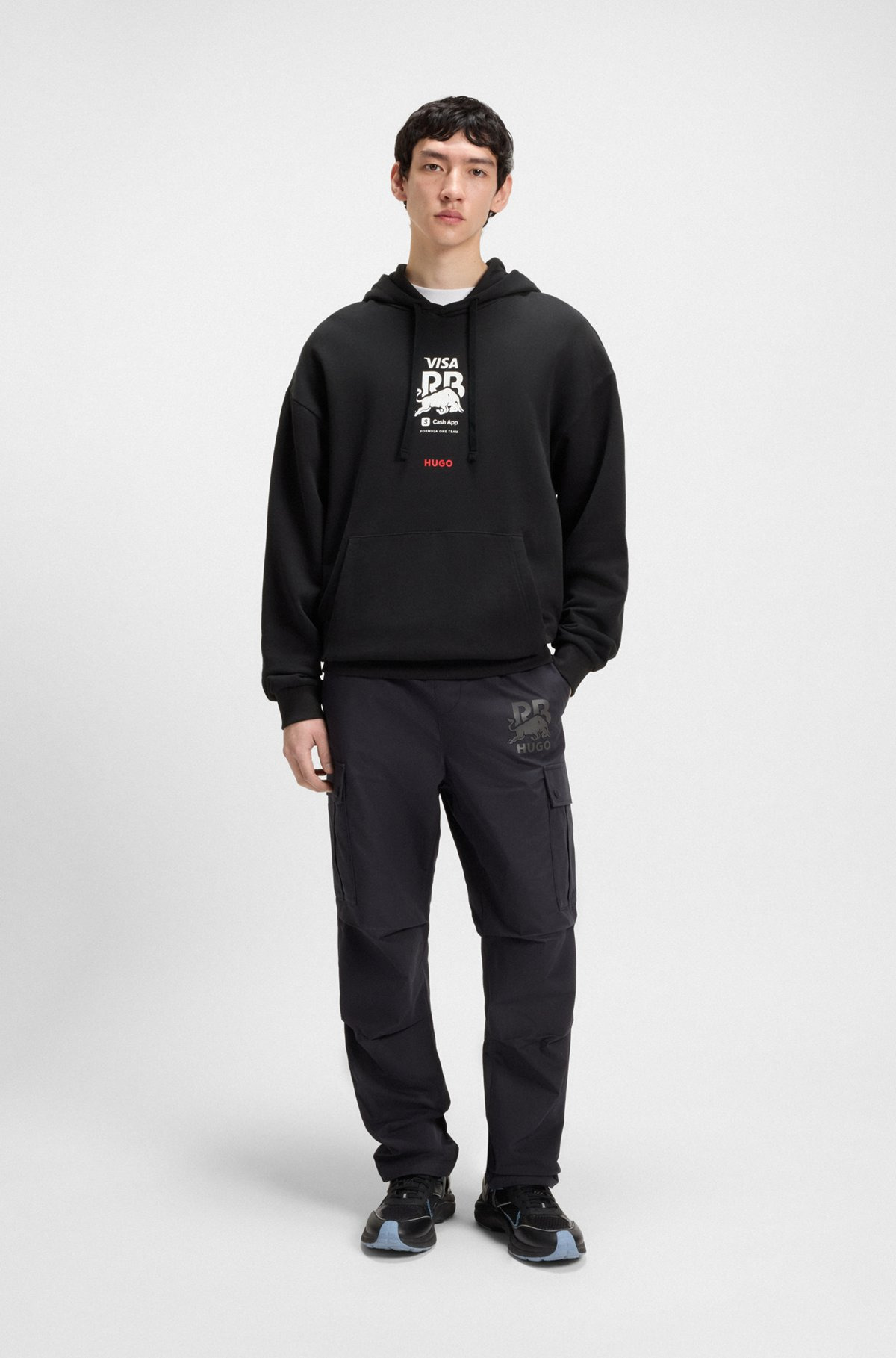 HUGO X VCARB FANWEAR HOODIE WITH YUKI TSUNODA ARTWORK - 4