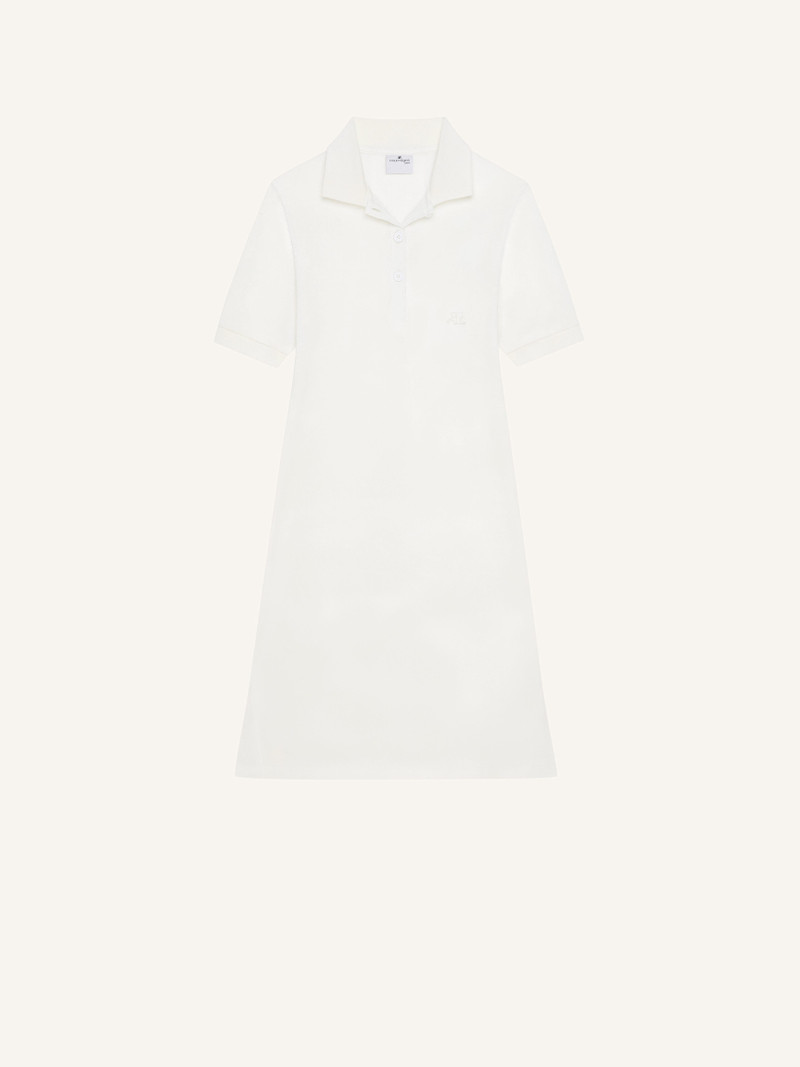 미니 PIQUÉ POLO DRESS - 1