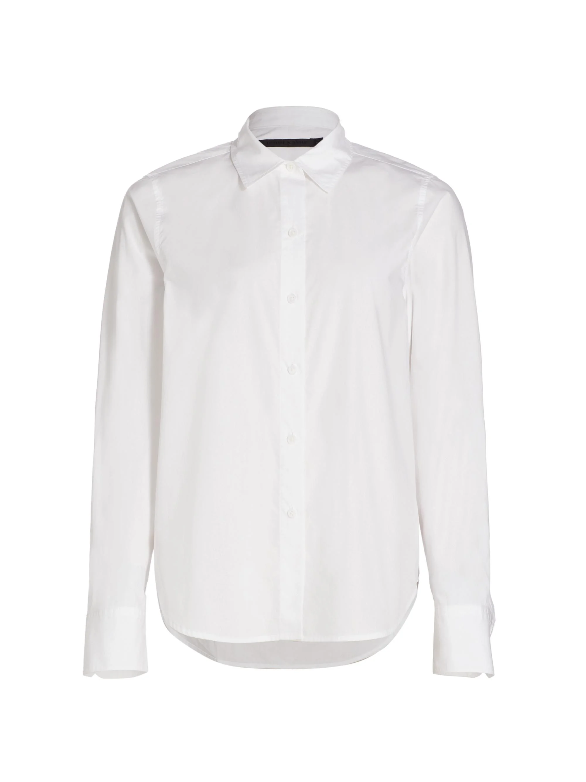 Women's Classic Cotton Shirt - White - 1