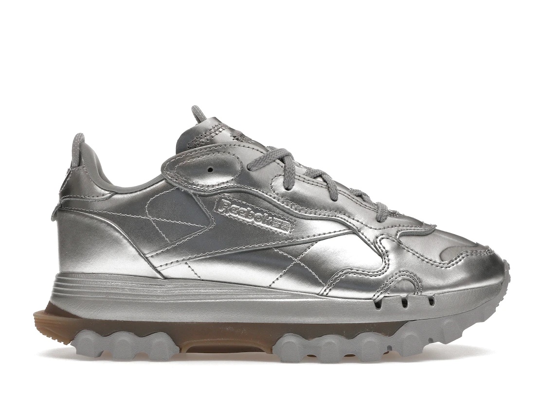 Reebok classic silver metallic online