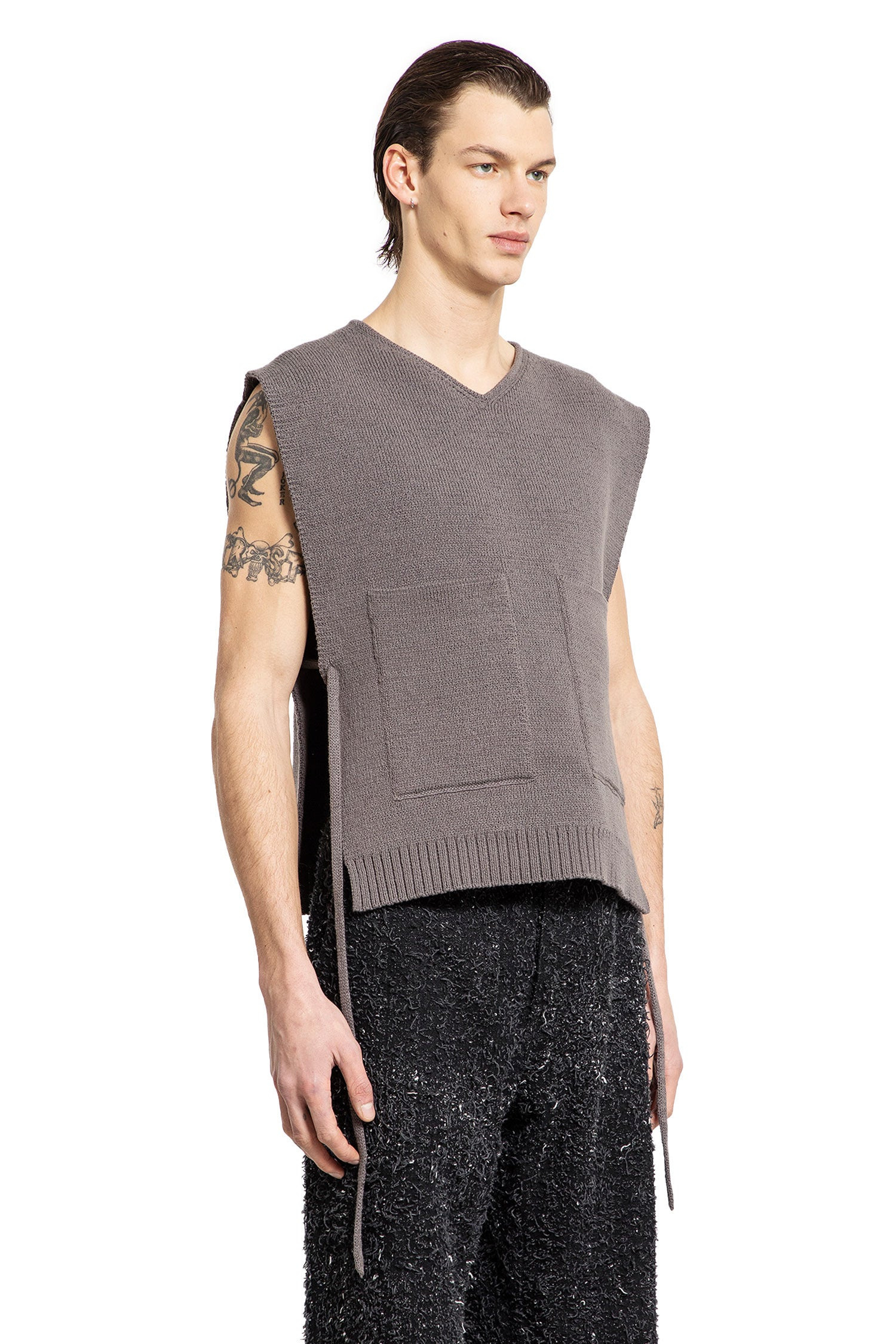 Tape Knit Vest - 2