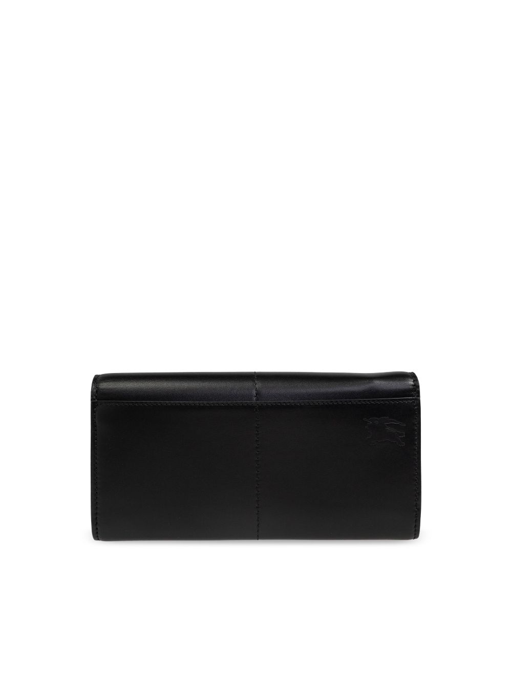 logo-lettering leather wallet - 3
