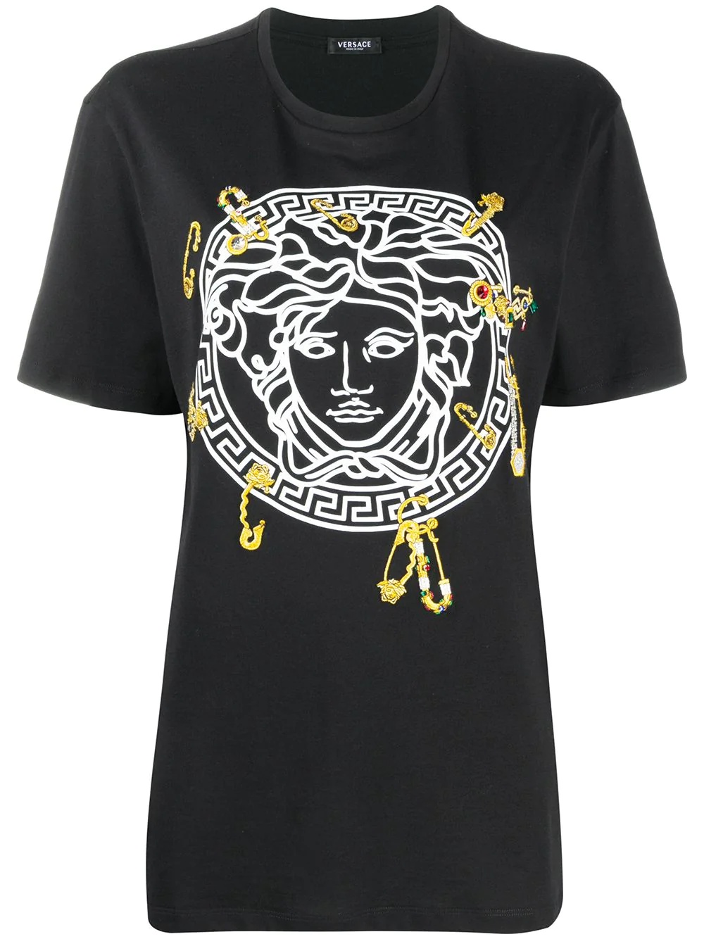 Medusa print T-shirt - 1