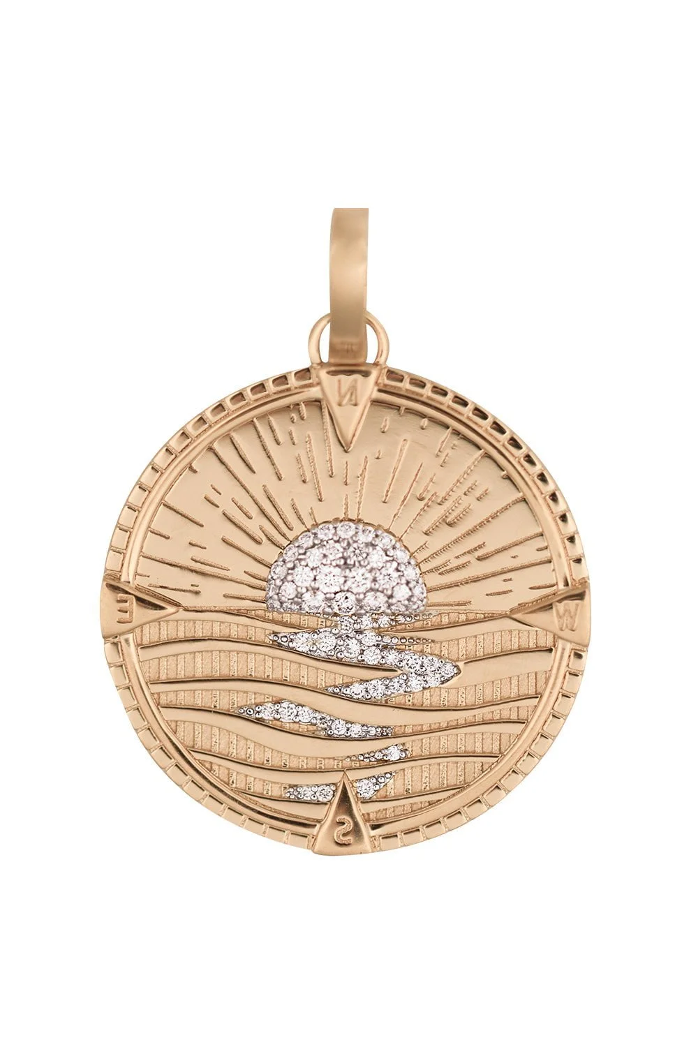 New Beginnings - Internal Compass Large Medallion - 1