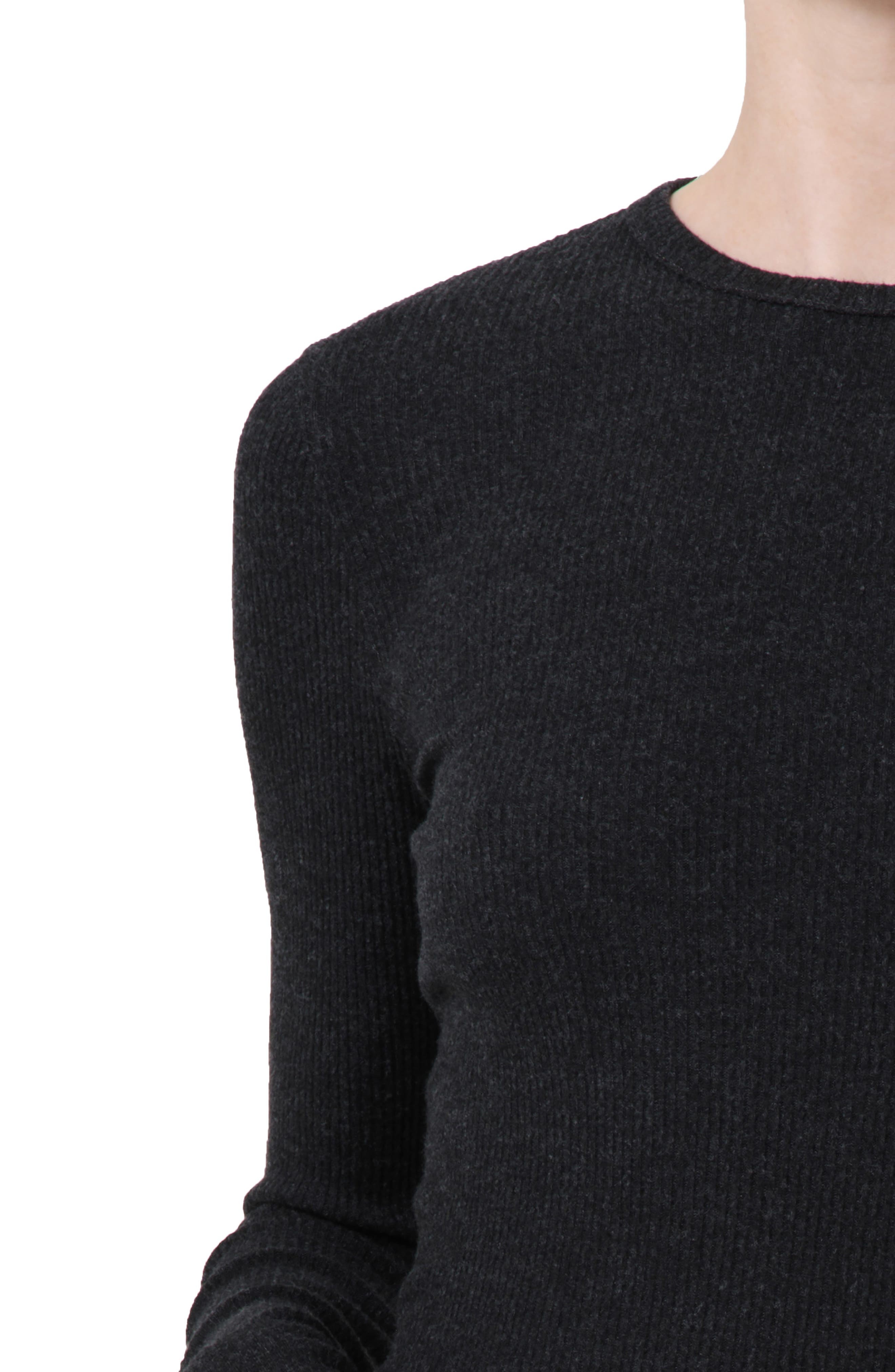 AGOLDE Delphi Slim Fit Ribbed T-Shirt in Katniss at Nordstrom - 4