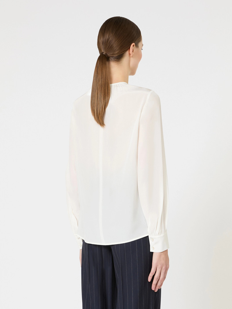 COLMO Silk crew-neck blouse - SILK 4