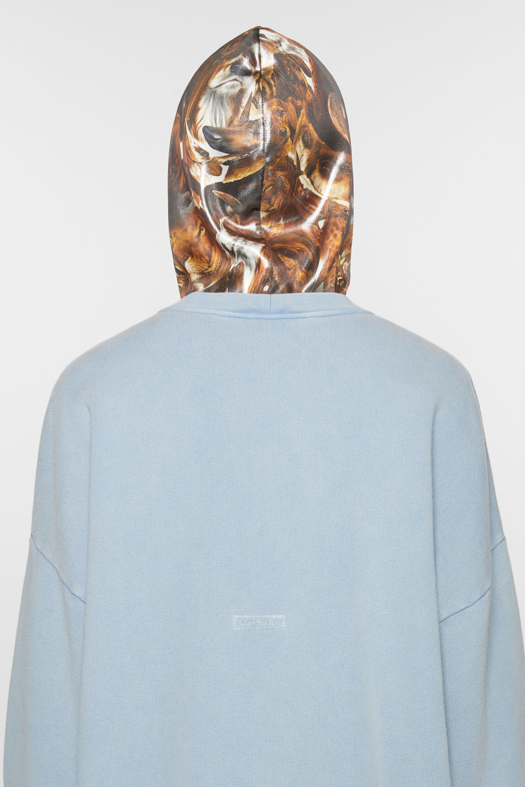 Crew neck sweater - Old blue - 4