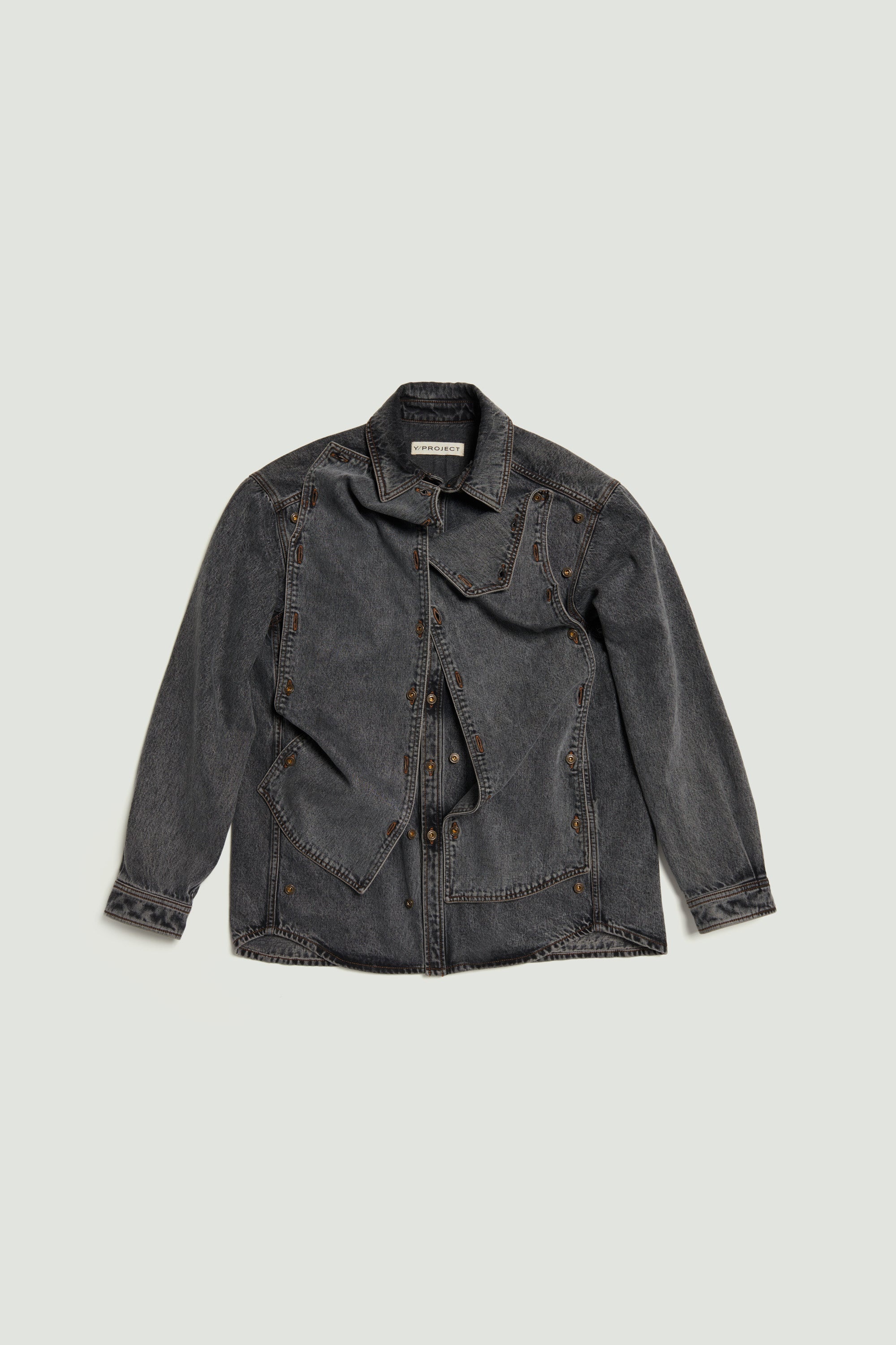 Evergreen Snap Off Denim Shirt - 1