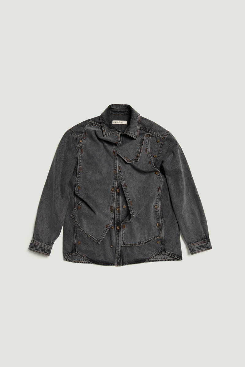Evergreen Snap Off Denim Shirt 1