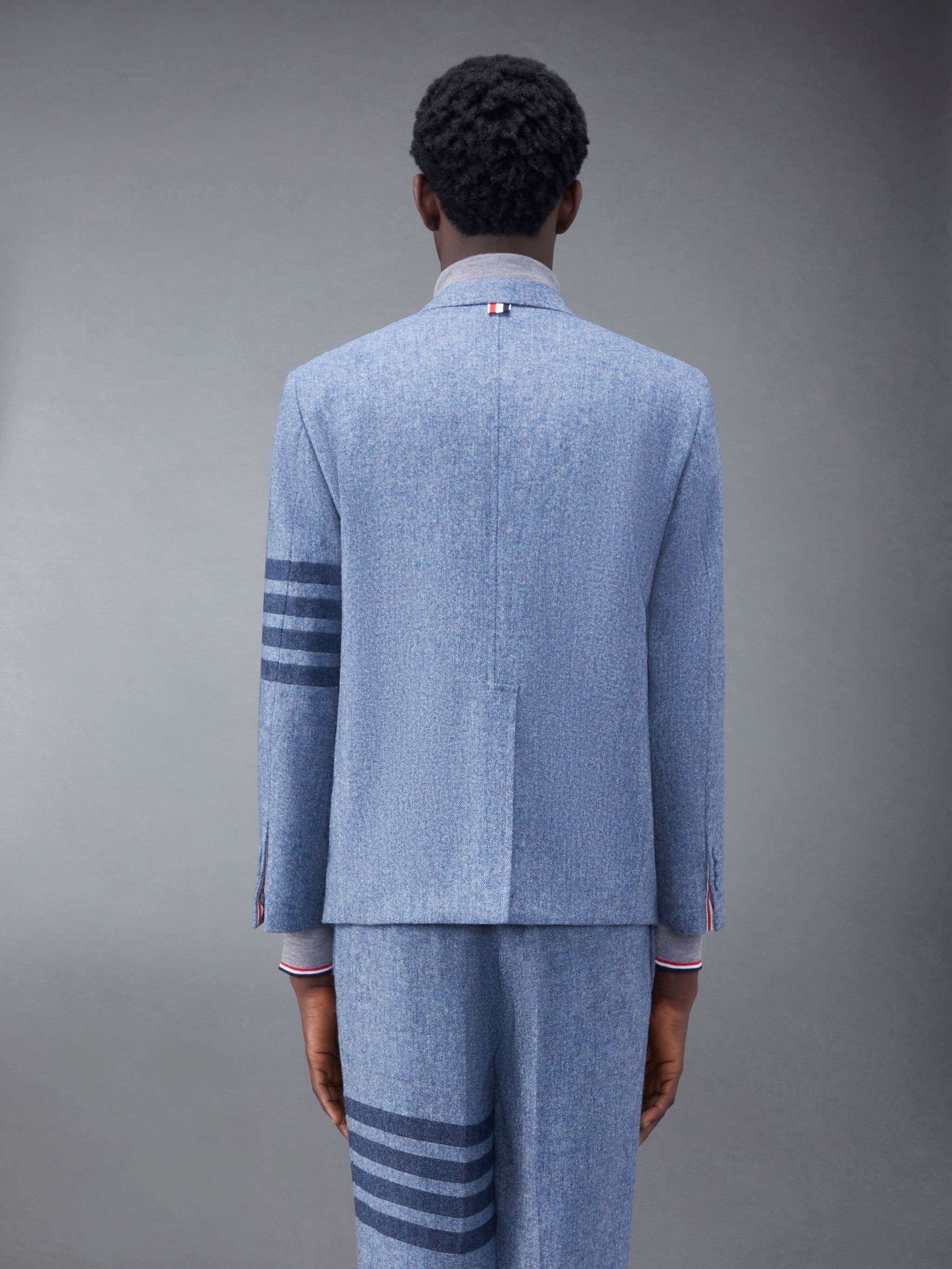Donegal Tweed 4-Bar Straight Fit Sport Coat - 2